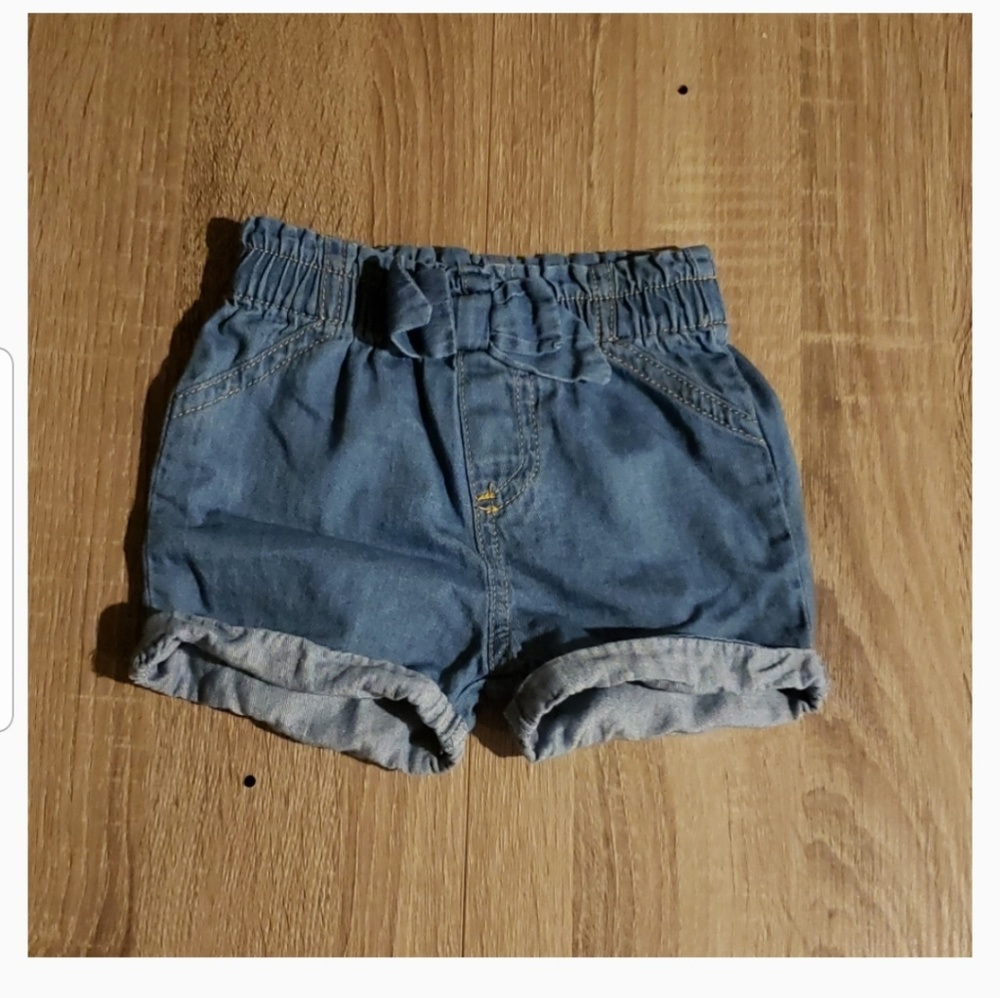 $3 w/ bundle! Chambray Infant Girls Shorts